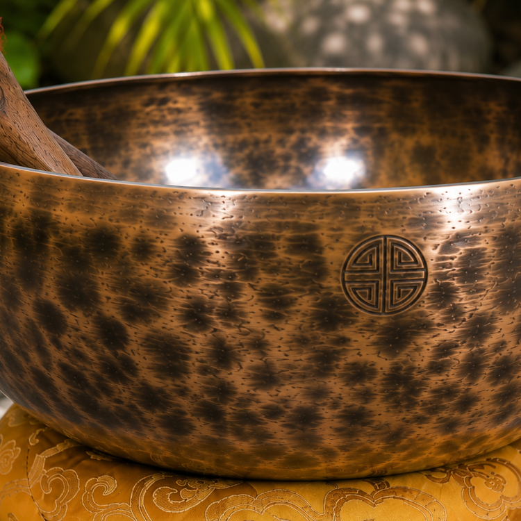 22 Inches Hand Hammered Himalayan Singing Bowl-Sound Healing Bowl
