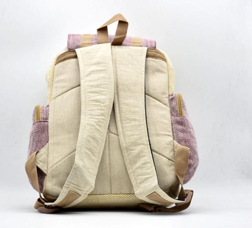 Handcrafted Hemp Backpack – Eco-Friendly & Sustainable Travel Bag
