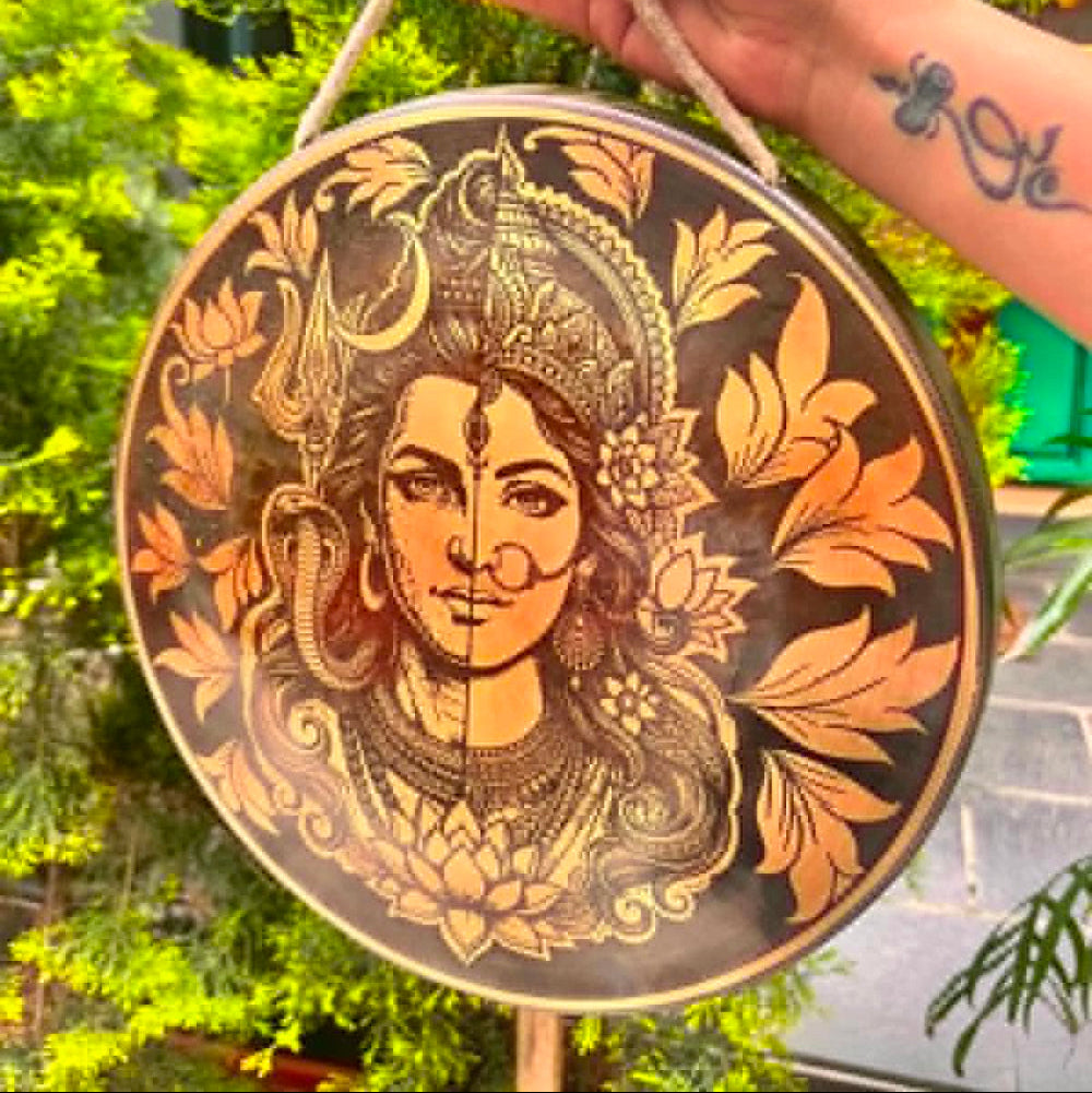 Himalayan gong used for meditation and sound healing