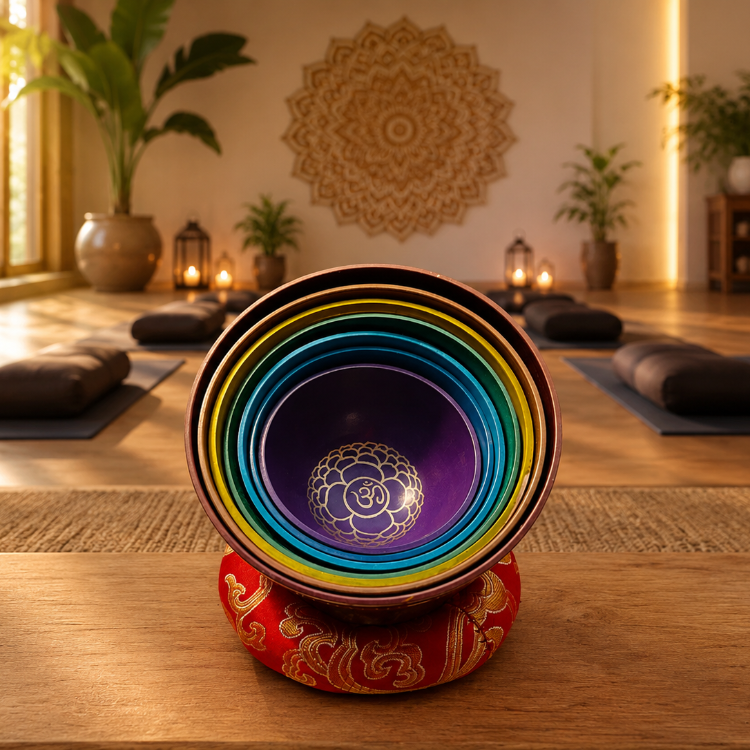 Handcrafted Tibetan Singing Bowl –Meditation Yoga & Sound Healing Kit