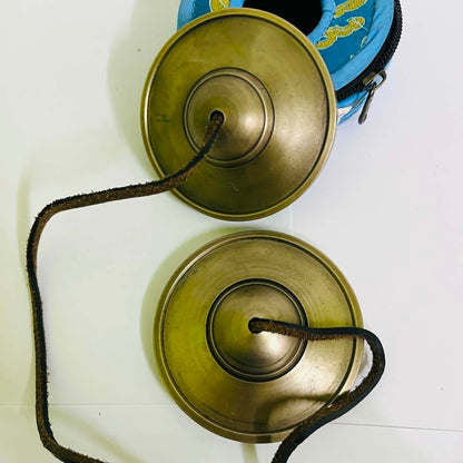3 Inch Tibetan Tingsha Cymbals for Sound Healing – Handmade In Nepal