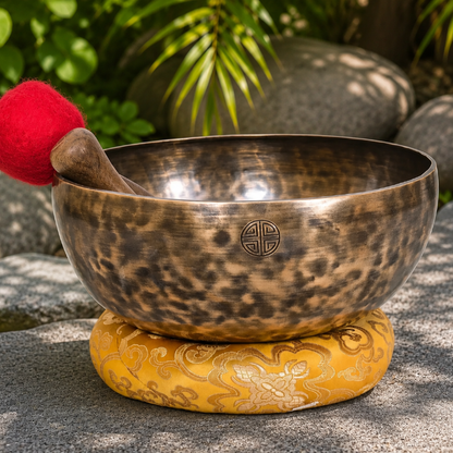 22 Inches  Hand Hammered Himalayan Singing Bowl-Sound Healing Bowl
