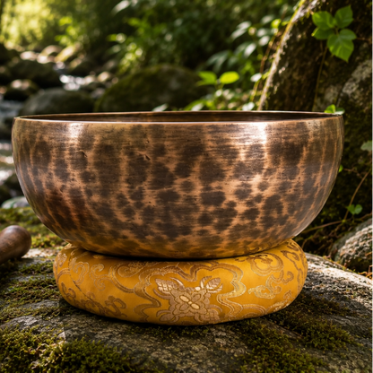 20 Inch Full Moon Singing Bowl – Authentic Handmade Tibetan Bowl