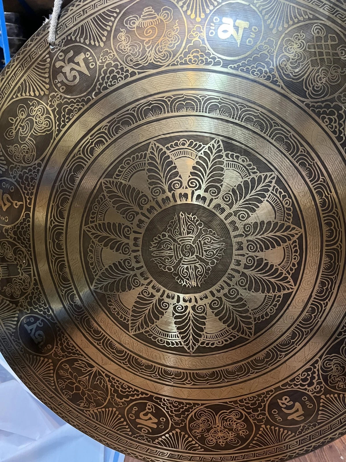 24 Inches Masterpiece Hand-Etched Sound Healing Gong-Yoga Studio