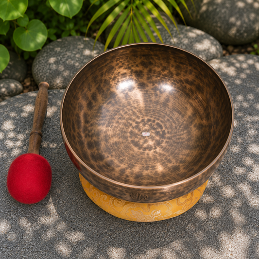 22 Inches  Hand Hammered Himalayan Singing Bowl-Sound Healing Bowl