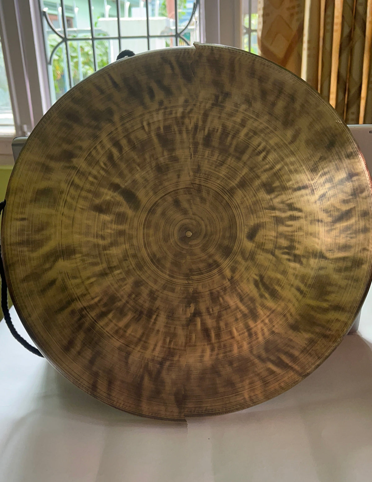 Large Tibetan Gong: Handmade Sound Healing Meditation Gong: Sound bath
