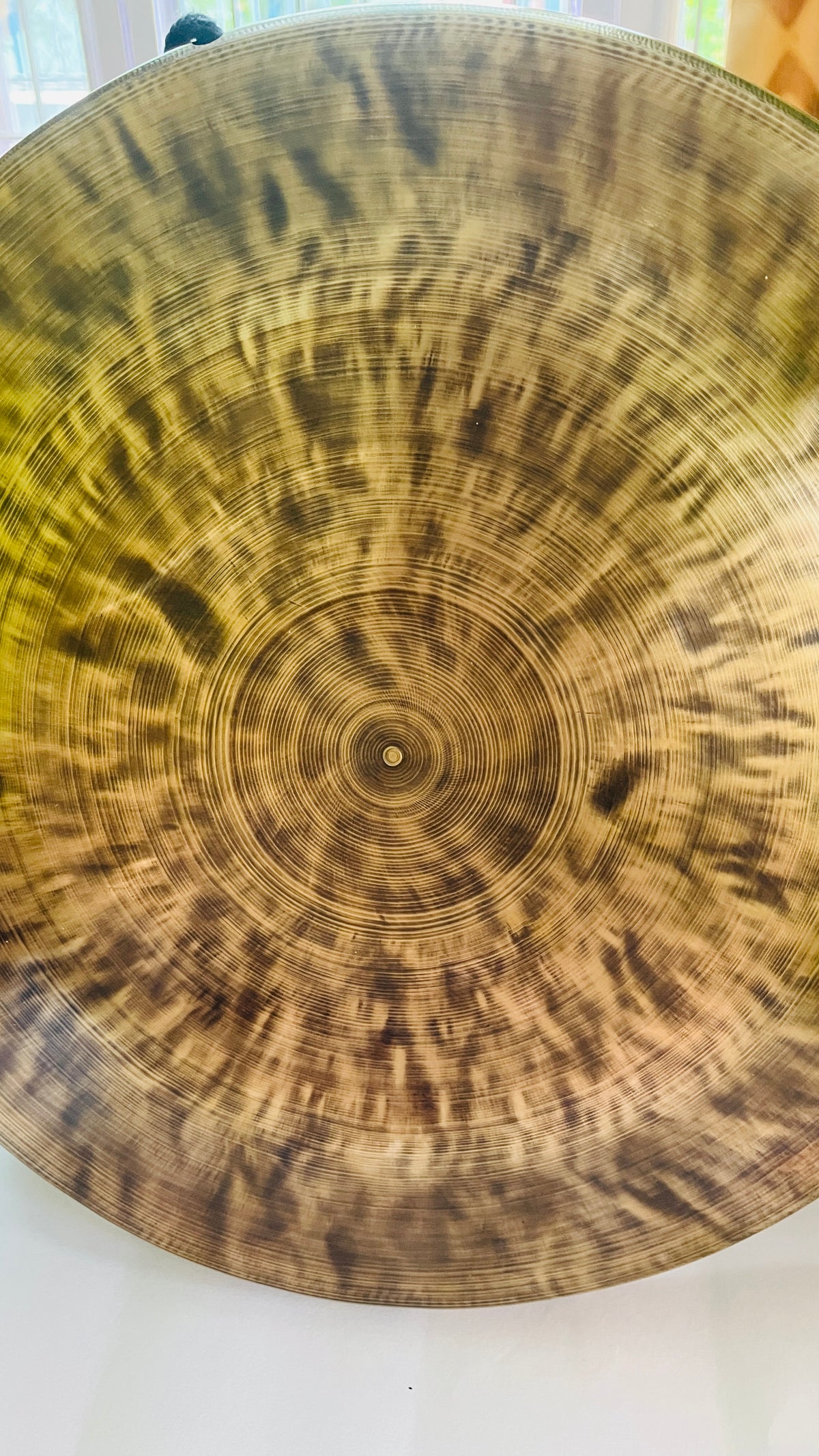 Large Tibetan Gong: Handmade Sound Healing Meditation Gong: Sound bath
