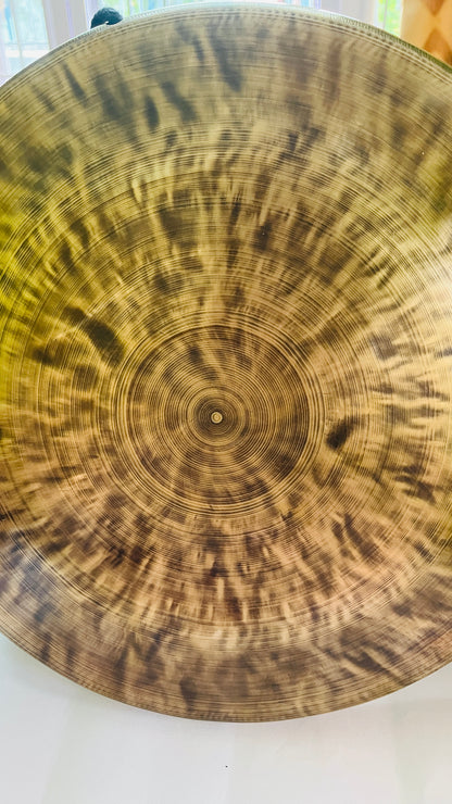 Large Tibetan Gong: Handmade Sound Healing Meditation Gong: Sound bath