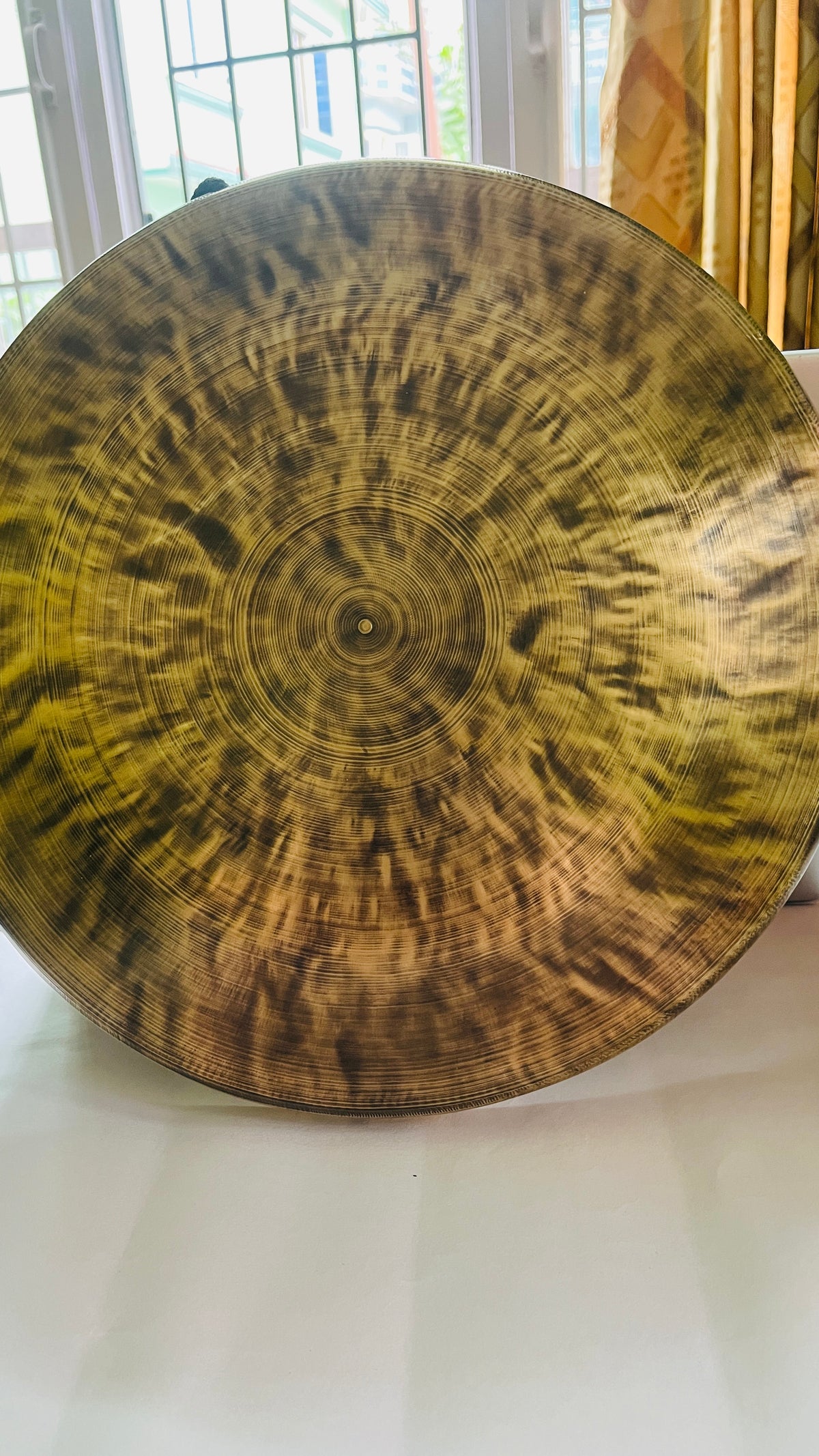 Large Tibetan Gong: Handmade Sound Healing Meditation Gong: Sound bath