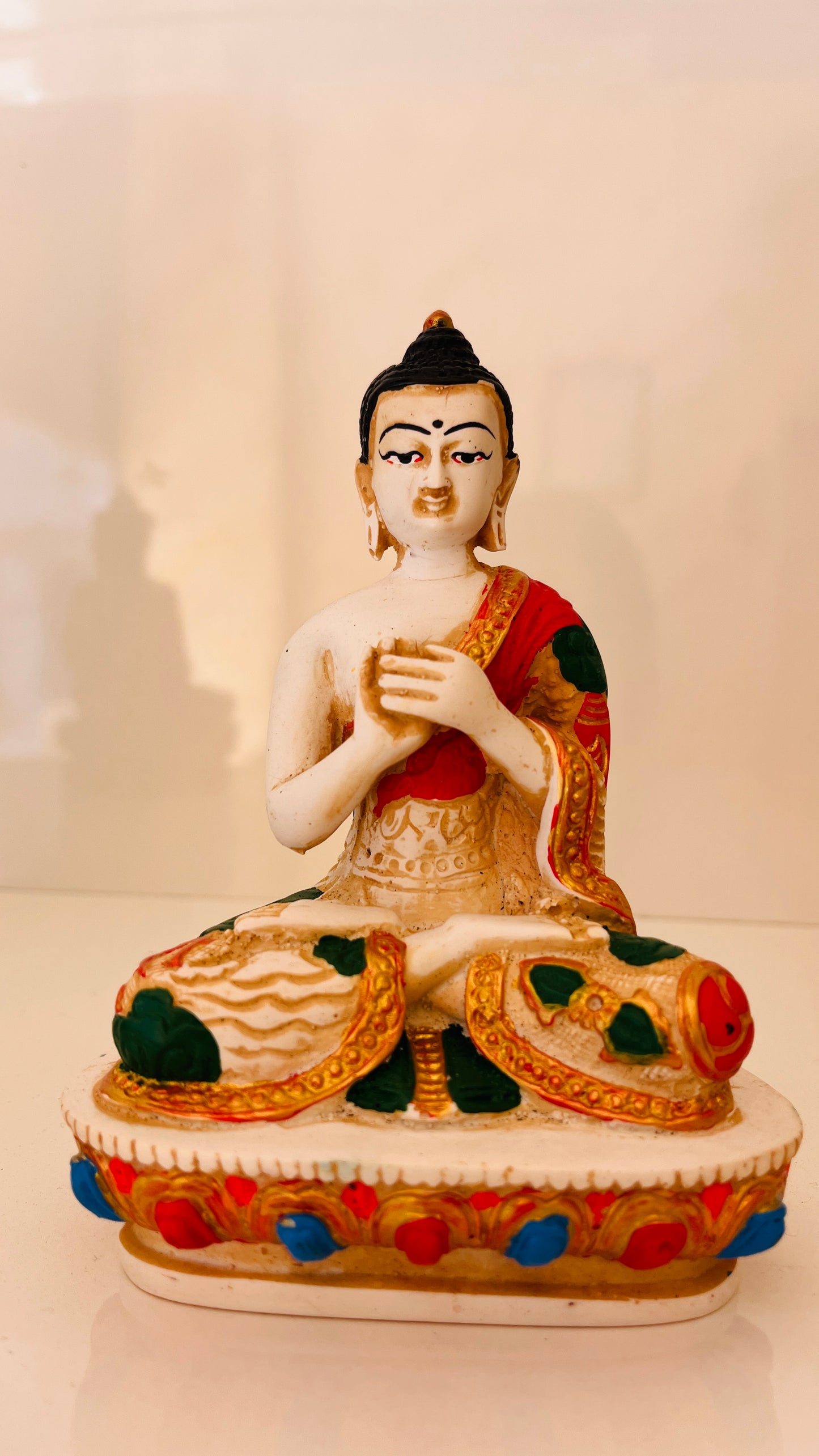 5.5 Inches Medium Resin Dhyani Buddha - Spiritual Journey