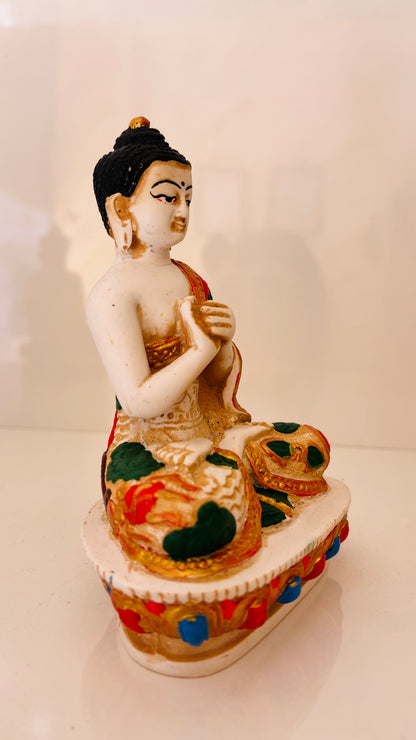 5.5 Inches Medium Resin Dhyani Buddha - Spiritual Journey