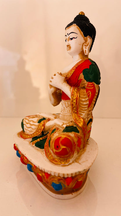 5.5 Inches Medium Resin Dhyani Buddha - Spiritual Journey