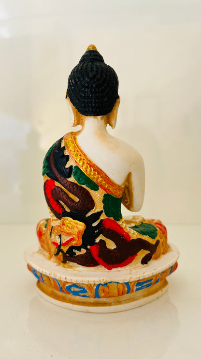 5.5 Inches Medium Resin Dhyani Buddha - Spiritual Journey