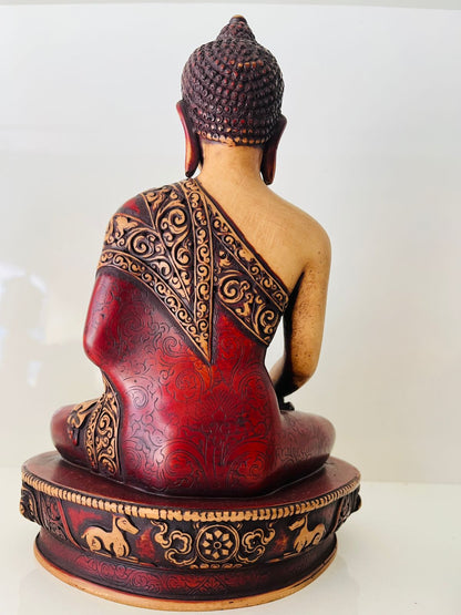 9 inch Tall Meditating Buddha Figurine-Spiritual Gift