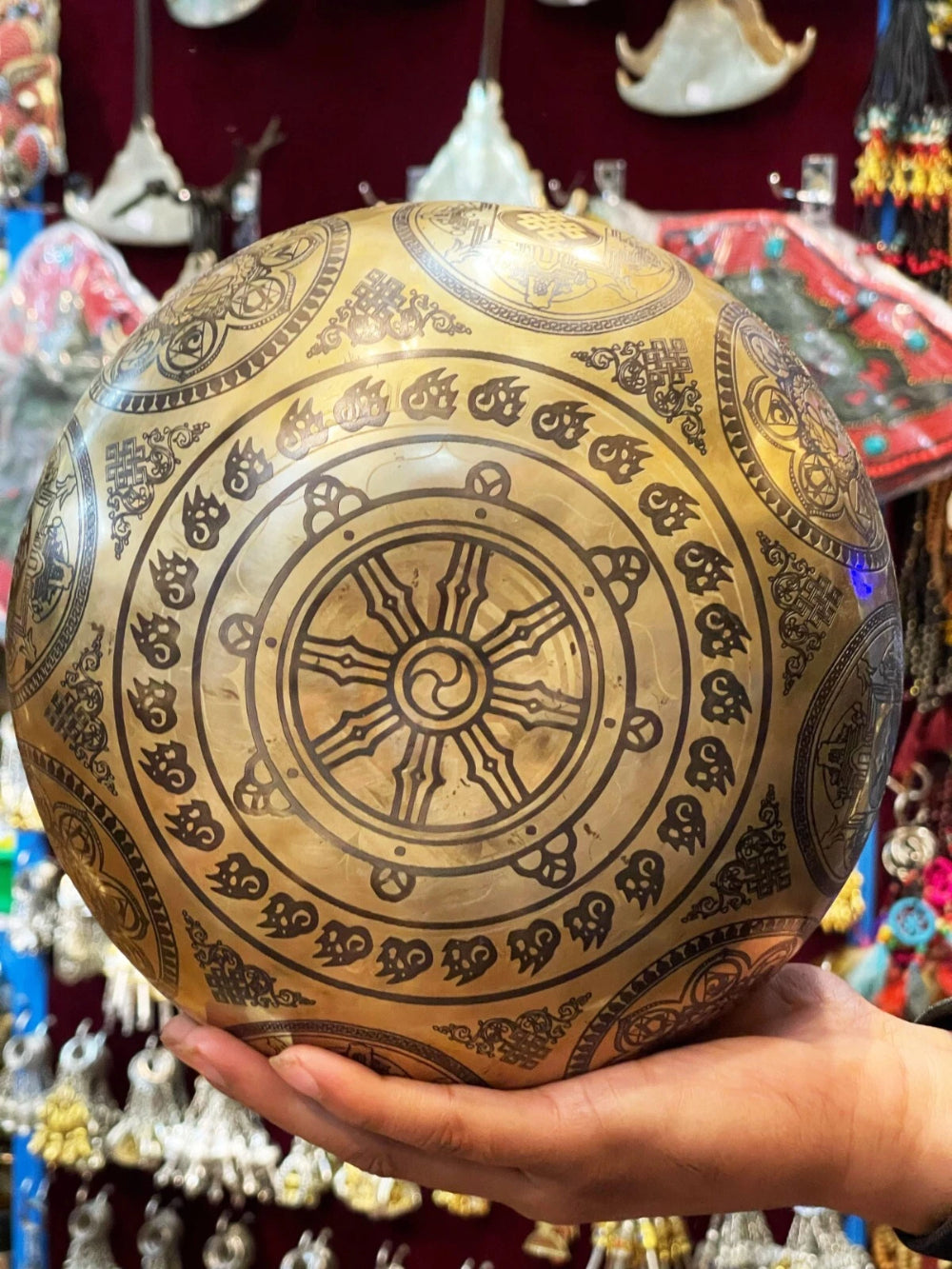 Hand-Hammered Shakyamuni Buddha Tibetan Singing Bowl- Sound Healing