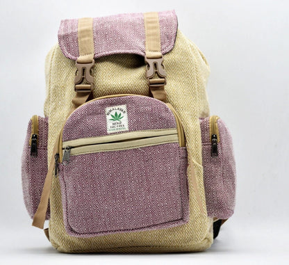 Handcrafted Hemp Backpack – Eco-Friendly & Sustainable Travel Bag