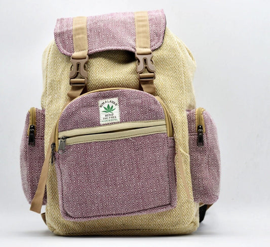 Handcrafted Hemp Backpack – Eco-Friendly & Sustainable Travel Bag