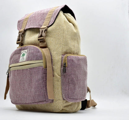 Handcrafted Hemp Backpack – Eco-Friendly & Sustainable Travel Bag