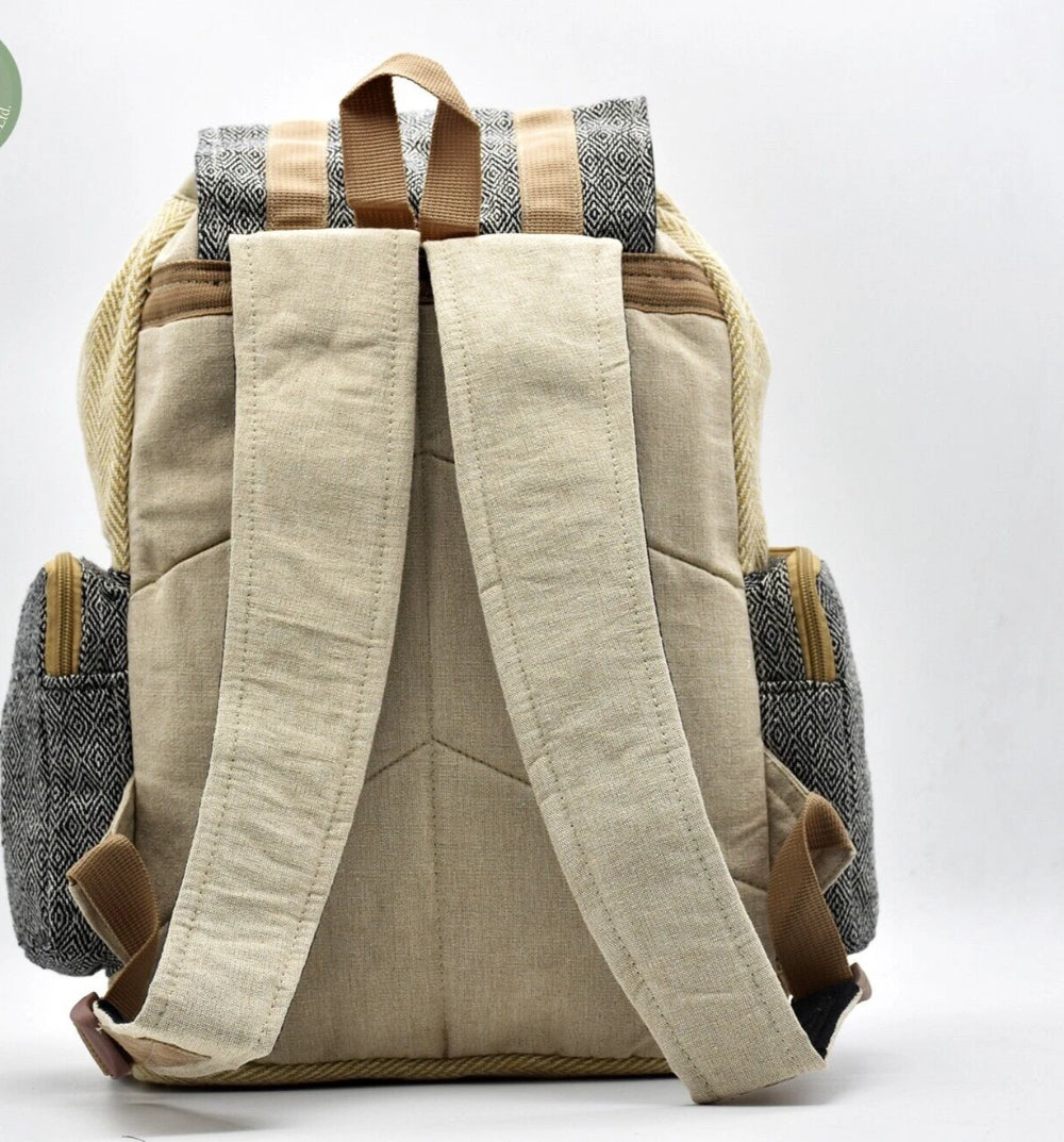 Premium Himalayan Hemp Backpack – Eco-Friendly, Durable & Handmade