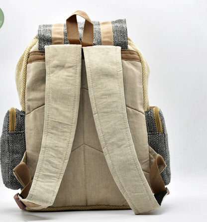 Premium Himalayan Hemp Backpack – Eco-Friendly, Durable & Handmade