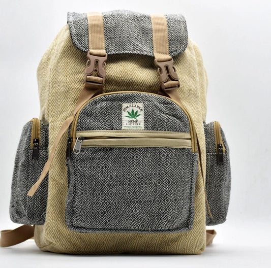 Premium Himalayan Hemp Backpack – Eco-Friendly, Durable & Handmade