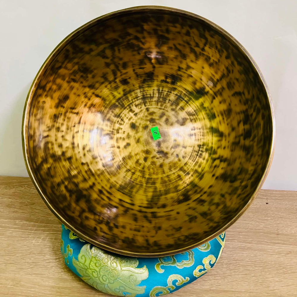 12 Inch Full Moon Singing Bowl – Handcrafted in Nepal