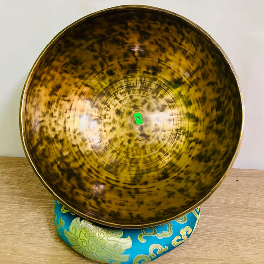 12 Inch Full Moon Singing Bowl – Handcrafted in Nepal