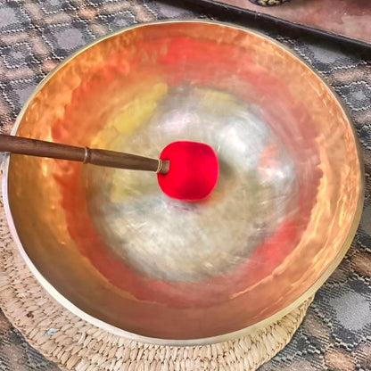 18 Inch Himalayan Singing Bowl – Handcrafted for Meditation & Sound Healing
