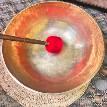 18 Inch Himalayan Singing Bowl – Handcrafted for Meditation & Sound Healing